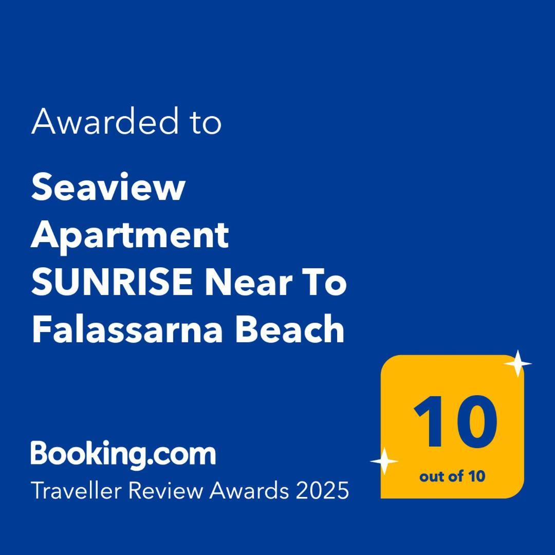 Seaview Apartment Sunrise Near To Falassarna Beach Kolimvari Zewnętrze zdjęcie